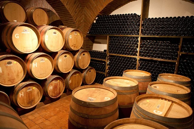 Wine Tour Barrel Room